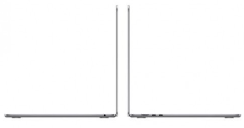 Ультрабук 15.3" Apple MacBook Air 15 2023 Apple M2 RAM 8GB SSD 512GB 15год батарея macOS Алюмінієвий корпус (UKR), фото №4