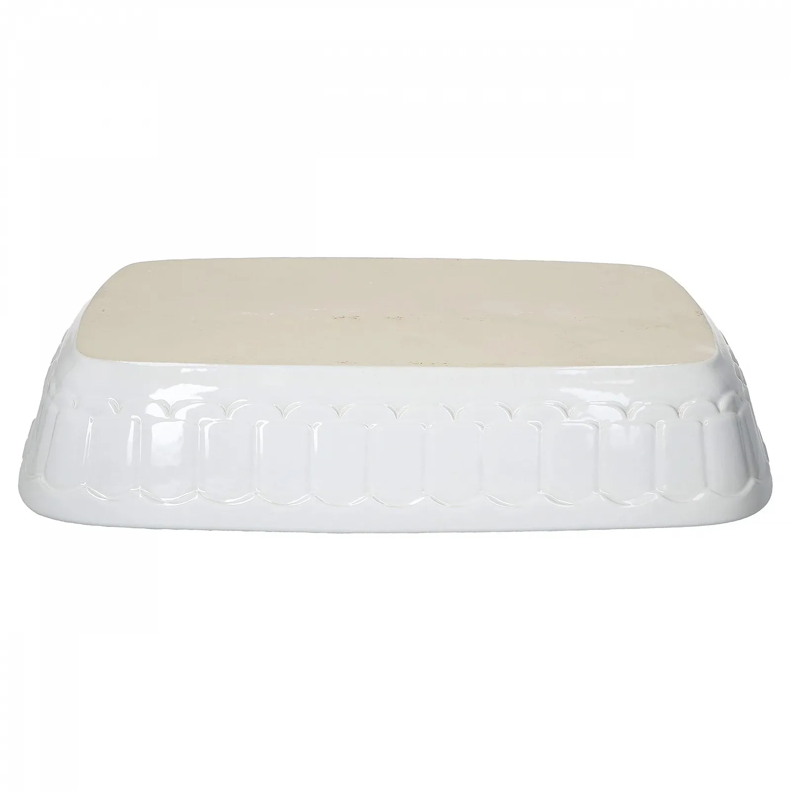 Набір форм для запікання MamboCat керамічних 3 л 2 шт. квадратні білі, фото №6