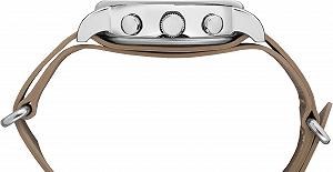 Часы Timex Мужские Хронограф Кварцевые Кожаный Ремешок synthetic.ua - Фото 1