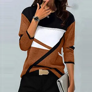 Свитер Женский Спортивный С длинным рукавом Basic цена на synthetic.ua - Фото 1 Свитер Женский Спортивный С длинным рукавом Basic synthetic.ua - Фото 1