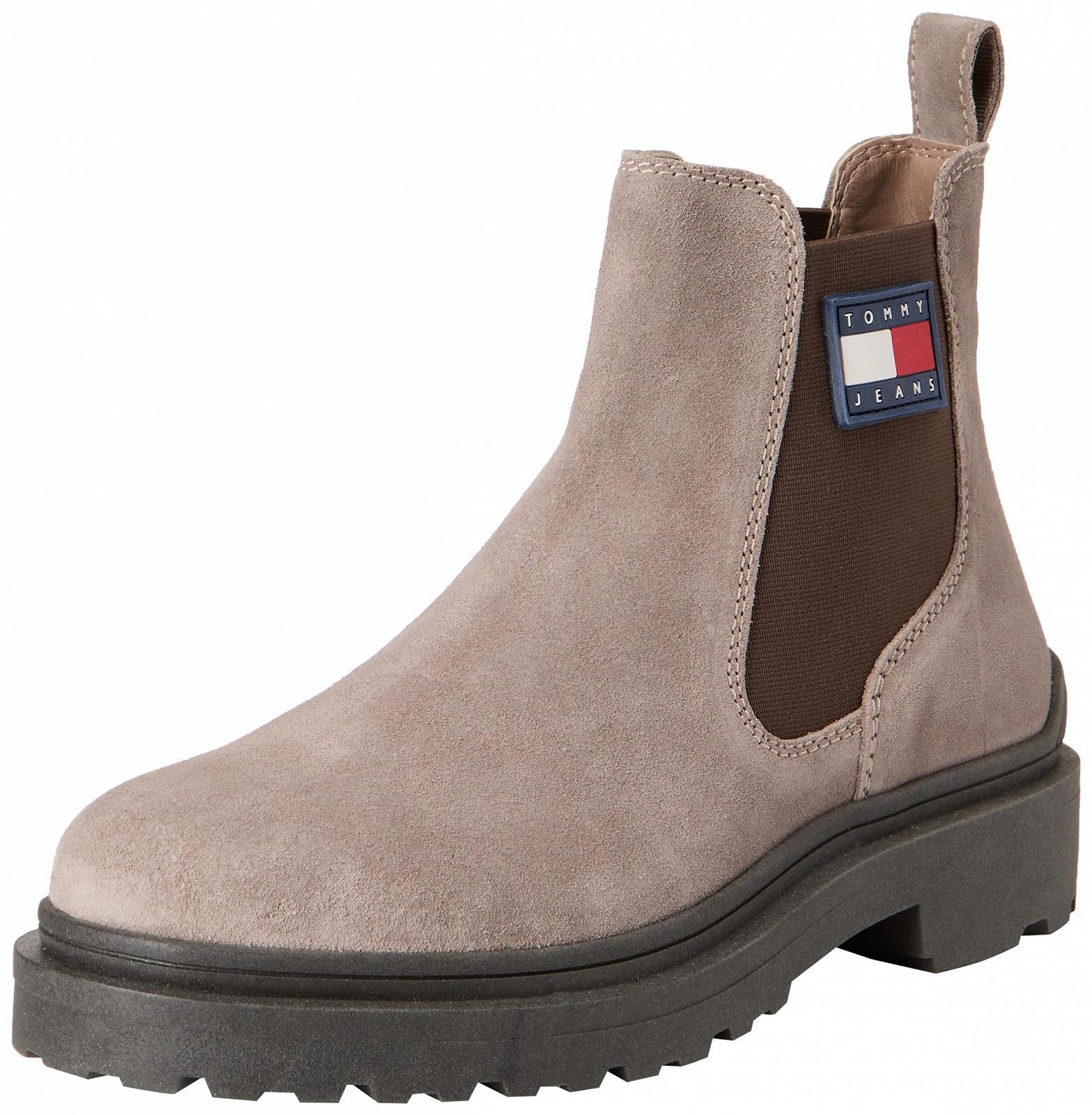 Челси Tommy Jeans Suede с логотипом, фото №1