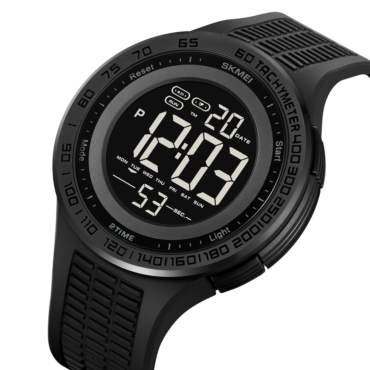Годинник Skmei 2155BKBK All Black, фото №3