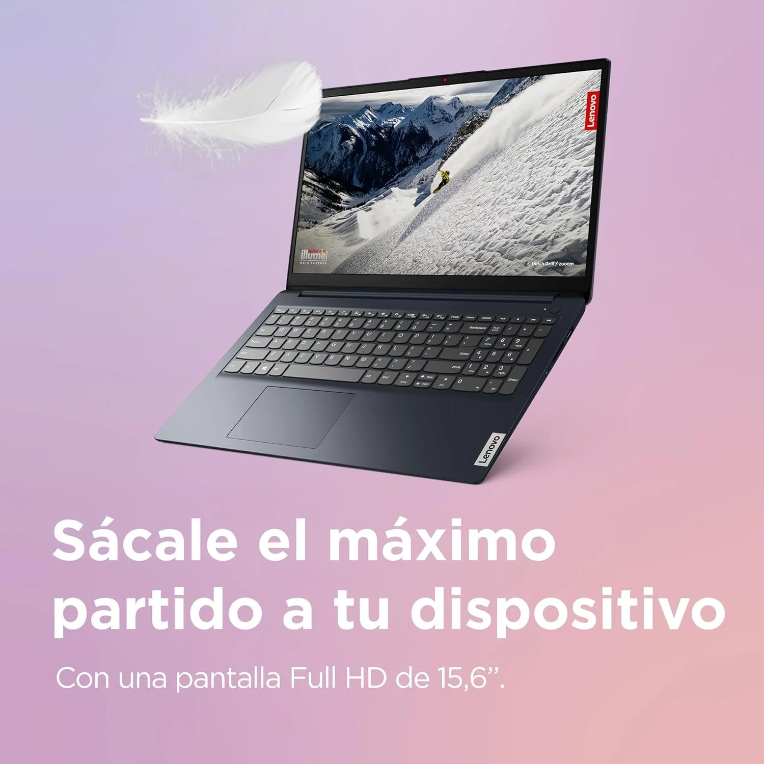 Ноутбук 15.6" Lenovo IdeaPad 1 15ALC7 AMD Ryzen 7 5700U RAM 8ГБ SSD 512ГБ Windows 11 (UKR), фото №3