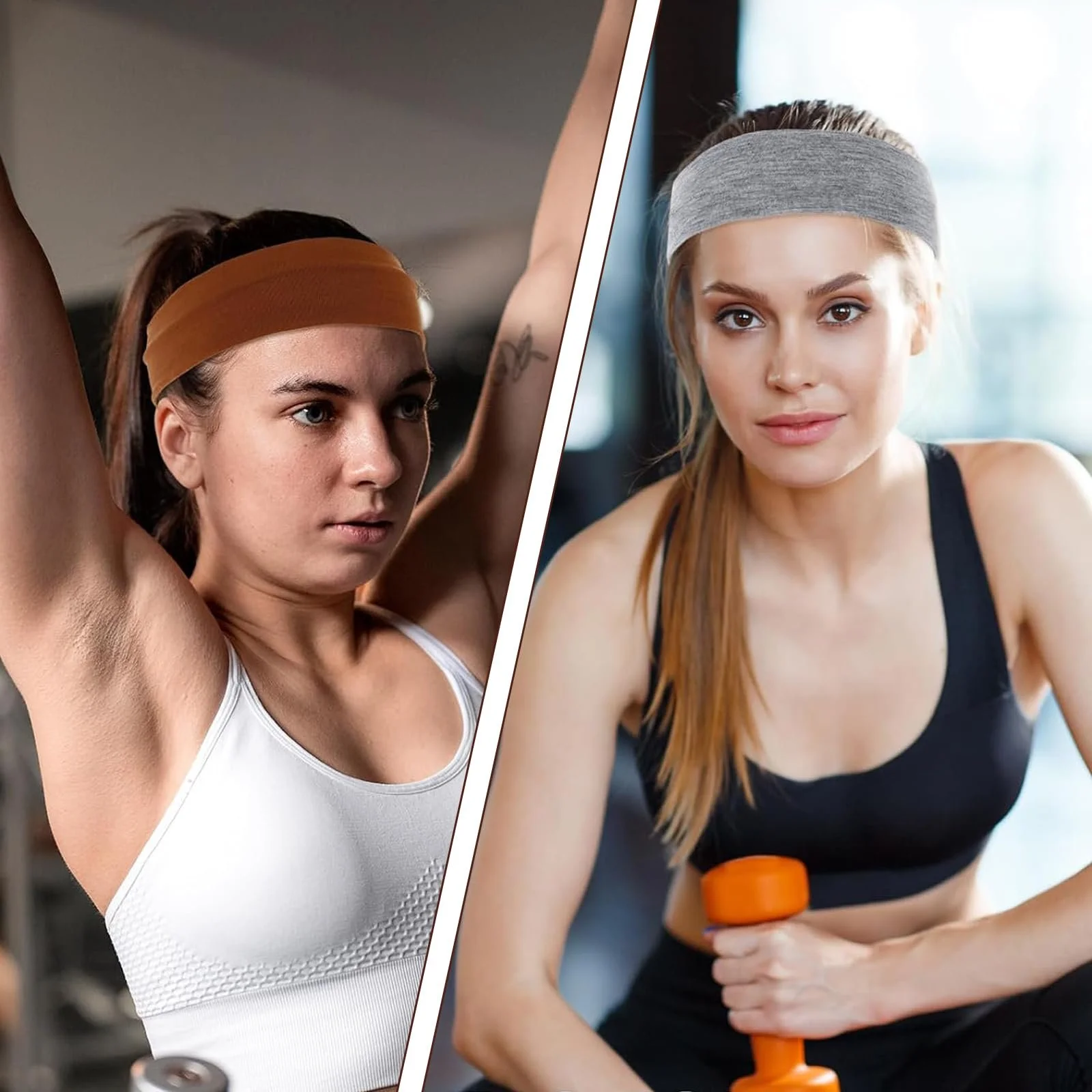 Набір пов'язок для волосся жіночих 6 шт., фото №4