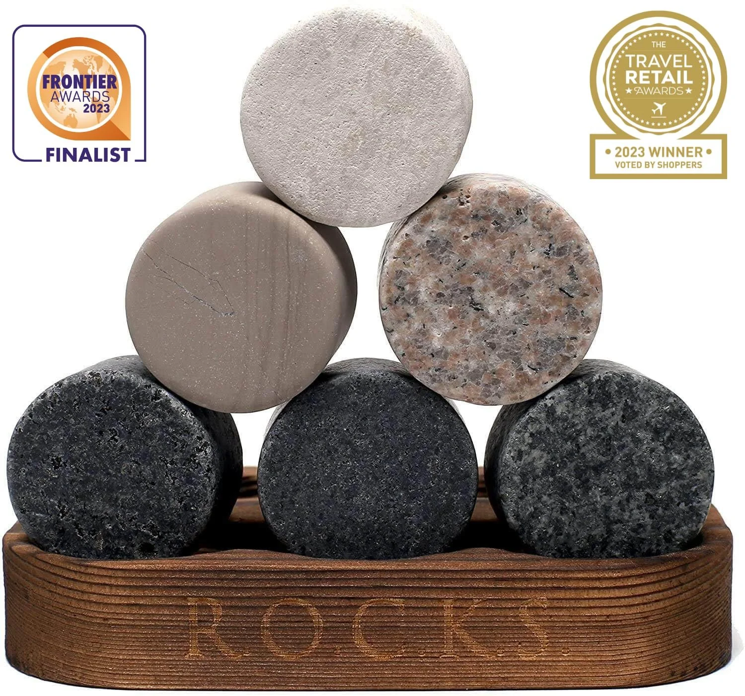 Камни для виски R.O.C.K.S. 6 штук, фото №5 Камни для виски R.O.C.K.S. 6 штук, фото №5