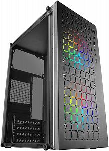 Корпус для ПК Mars Gaming MC-CORE / без БЖ / RGB / Чорний - Фото 1
