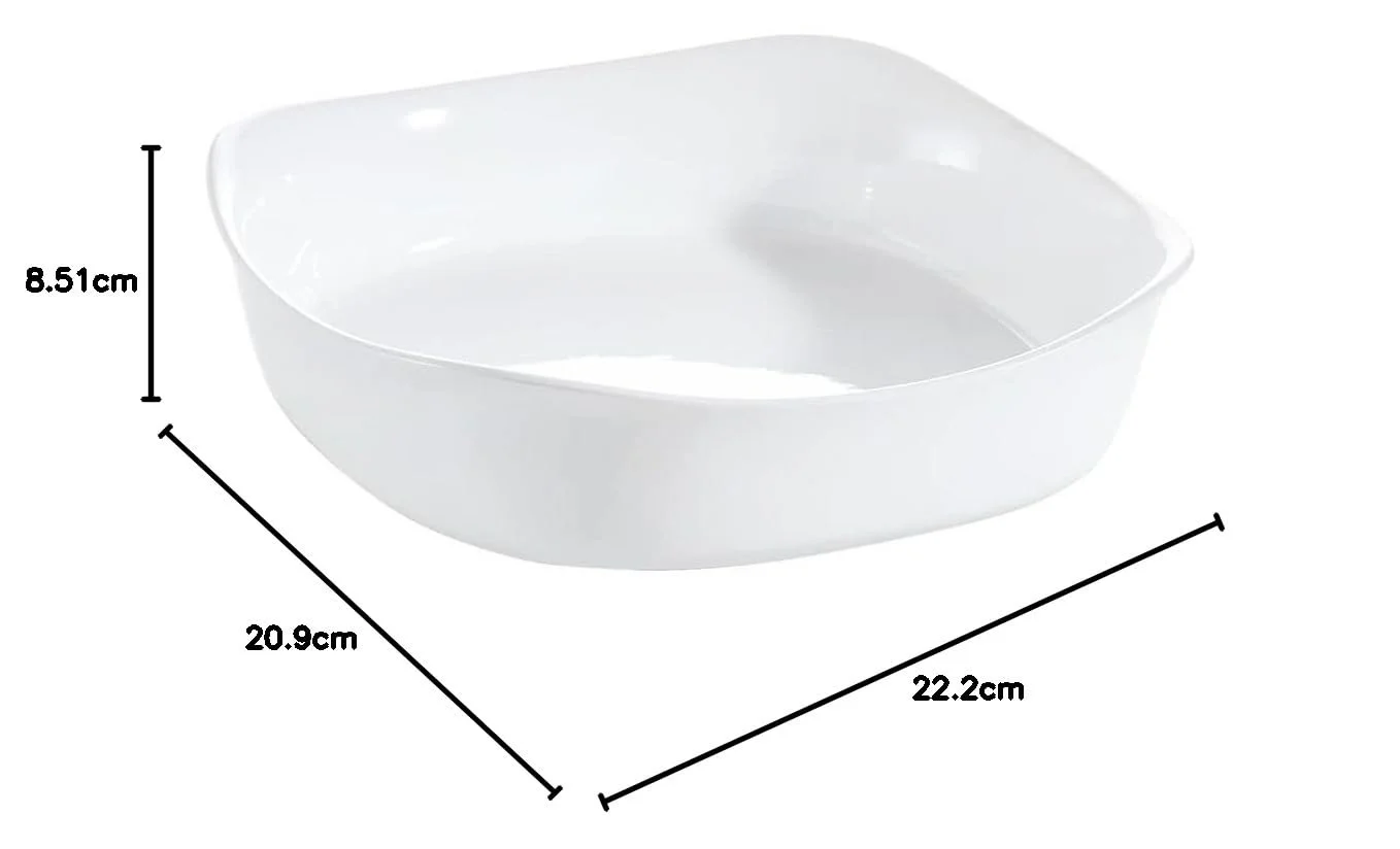 Форма для запекания Luminarc Smart Cuisine Carine Опаловое стекло Белая, фото №6