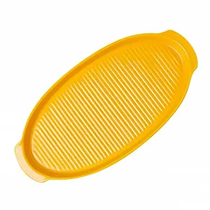 Форма для запекания Овальная Малая Керамическая с двойными ручками Термостойкая - Фото 1