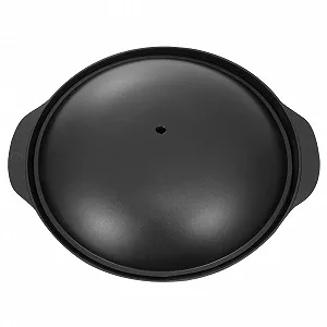 Кастрюля Ciieeo Индукционная Литой алюминий с крышкой Черный - Фото 1