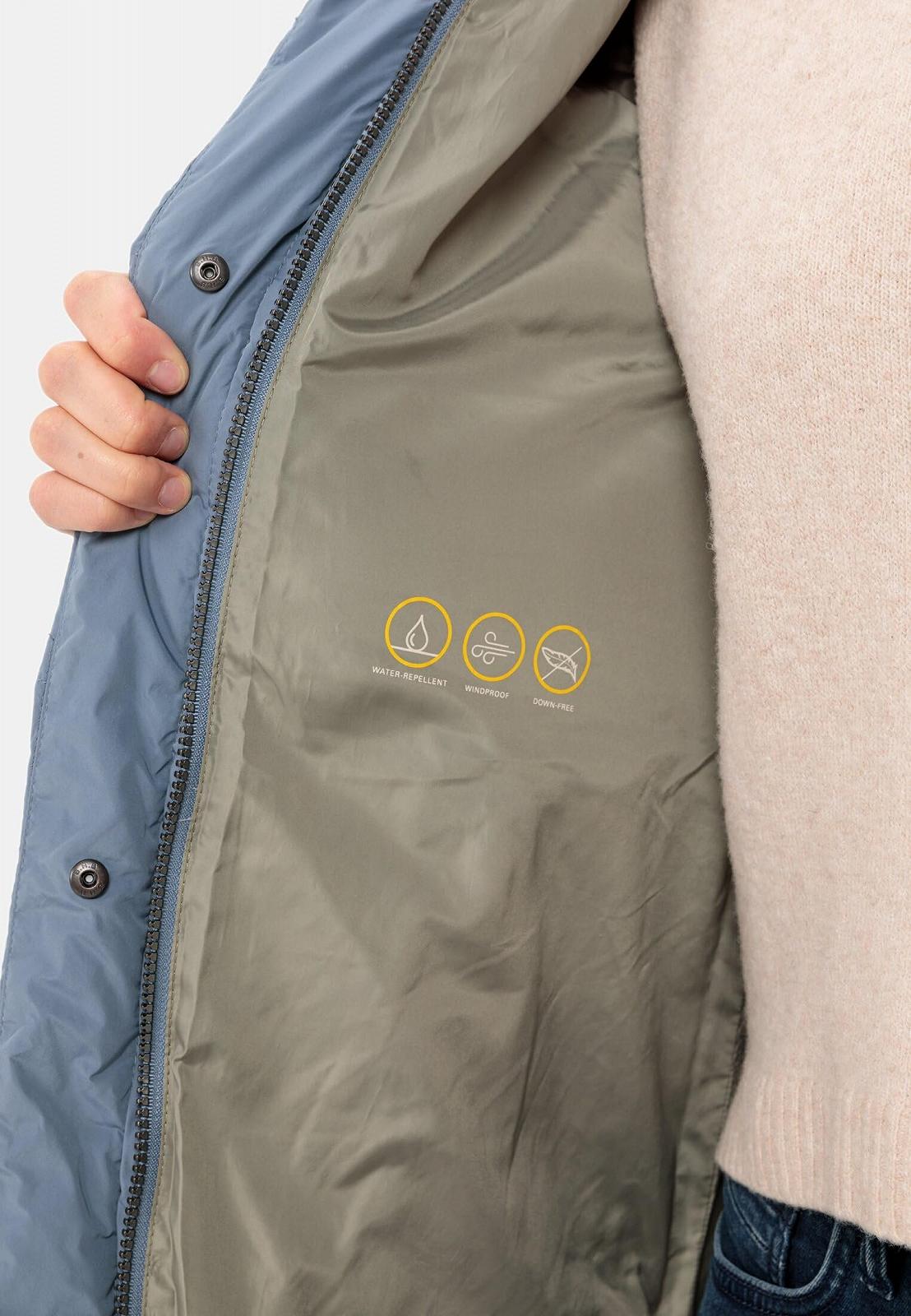 Пуховик camel active з переробленого поліестеру, довгий, жіночий, фото №7