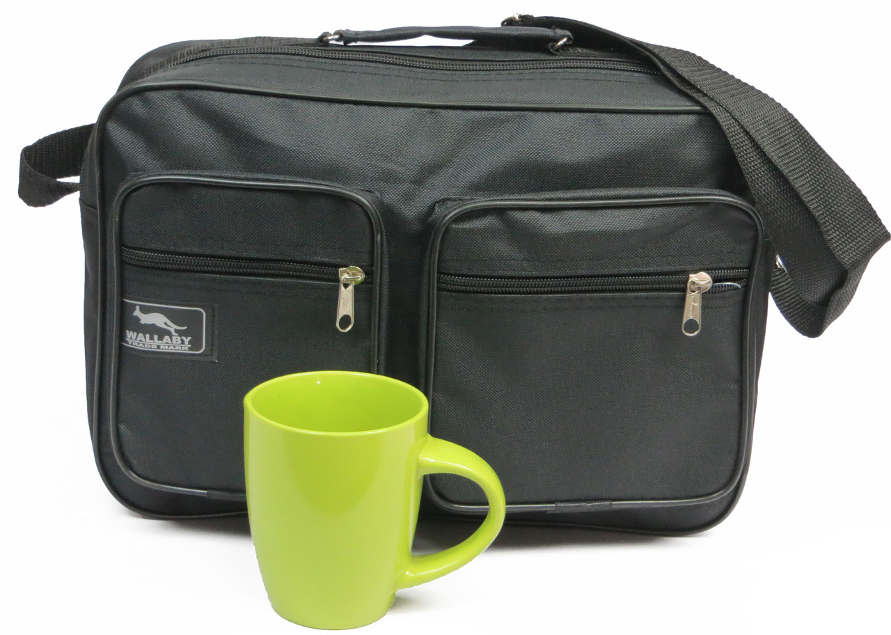 Внутрішня чоловіча сумка Wallaby 2621 чорна, фото №2