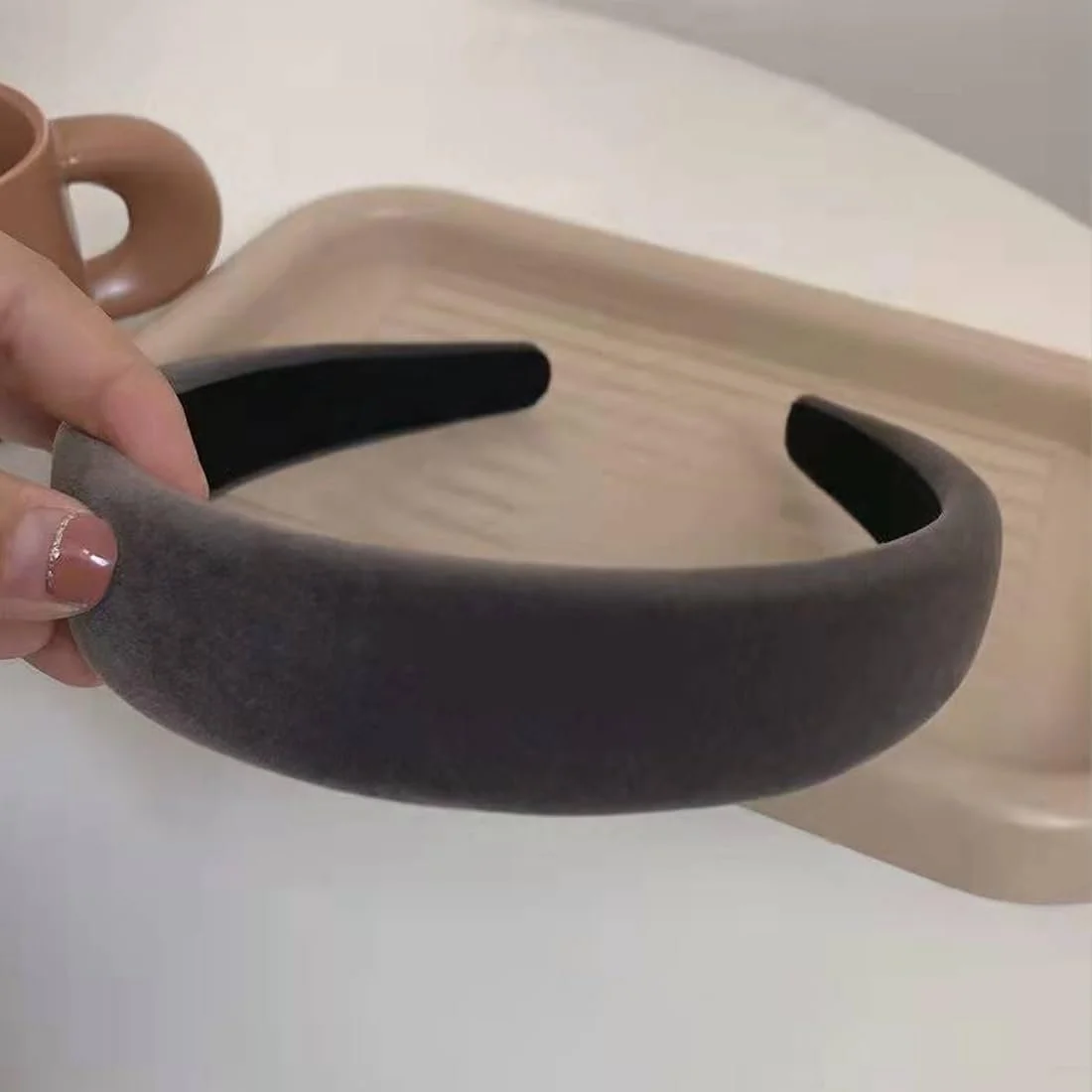 Бархатный Обруч на Голову, фото №3 Бархатный Обруч на Голову, фото №3