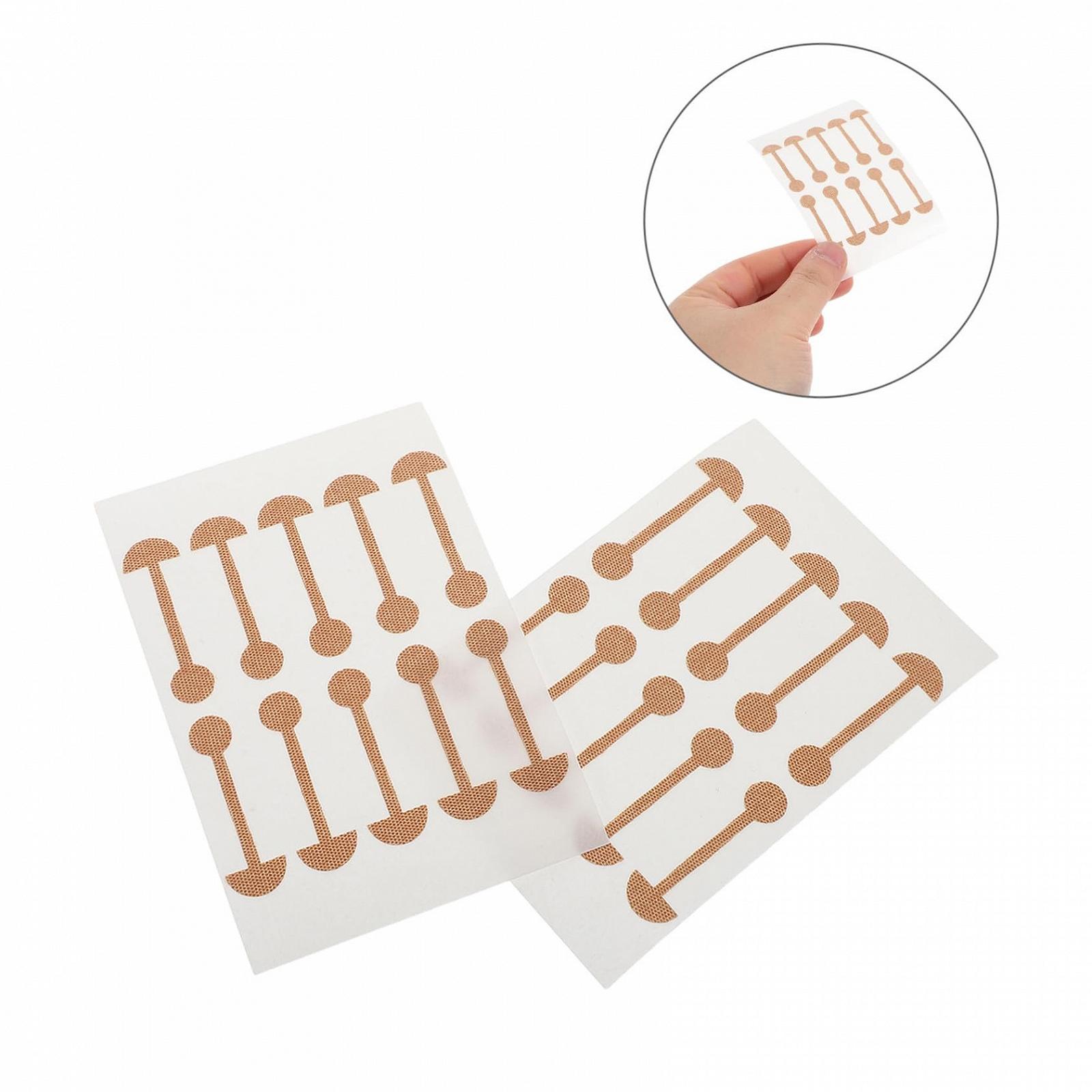 Смужки для корекції крил носа, 10 штук, самоклеючі, еластичні, м'які, комфортні для покращення форми носа та зменшення широких ніздрів для щоденного використання, фото №7