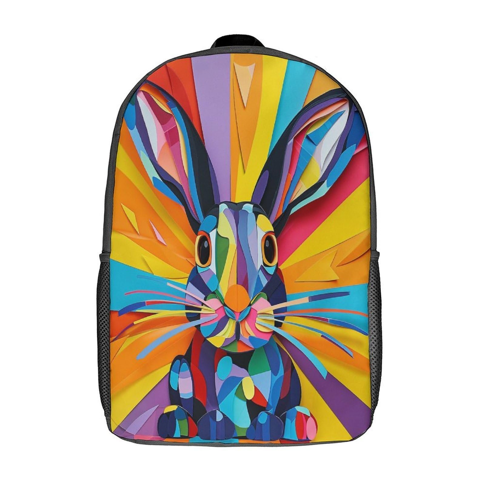 Ранец NACHOMACHO Rabbit для девочек и мальчиков, эргономичный дизайн, 17 дюймов, фото №1