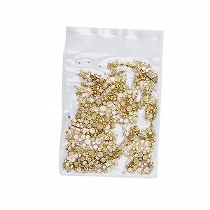 Стразы WOONEKY Разных Размеров для Маникюра и Декорирования Ногтей, 1440 штук - Фото 1