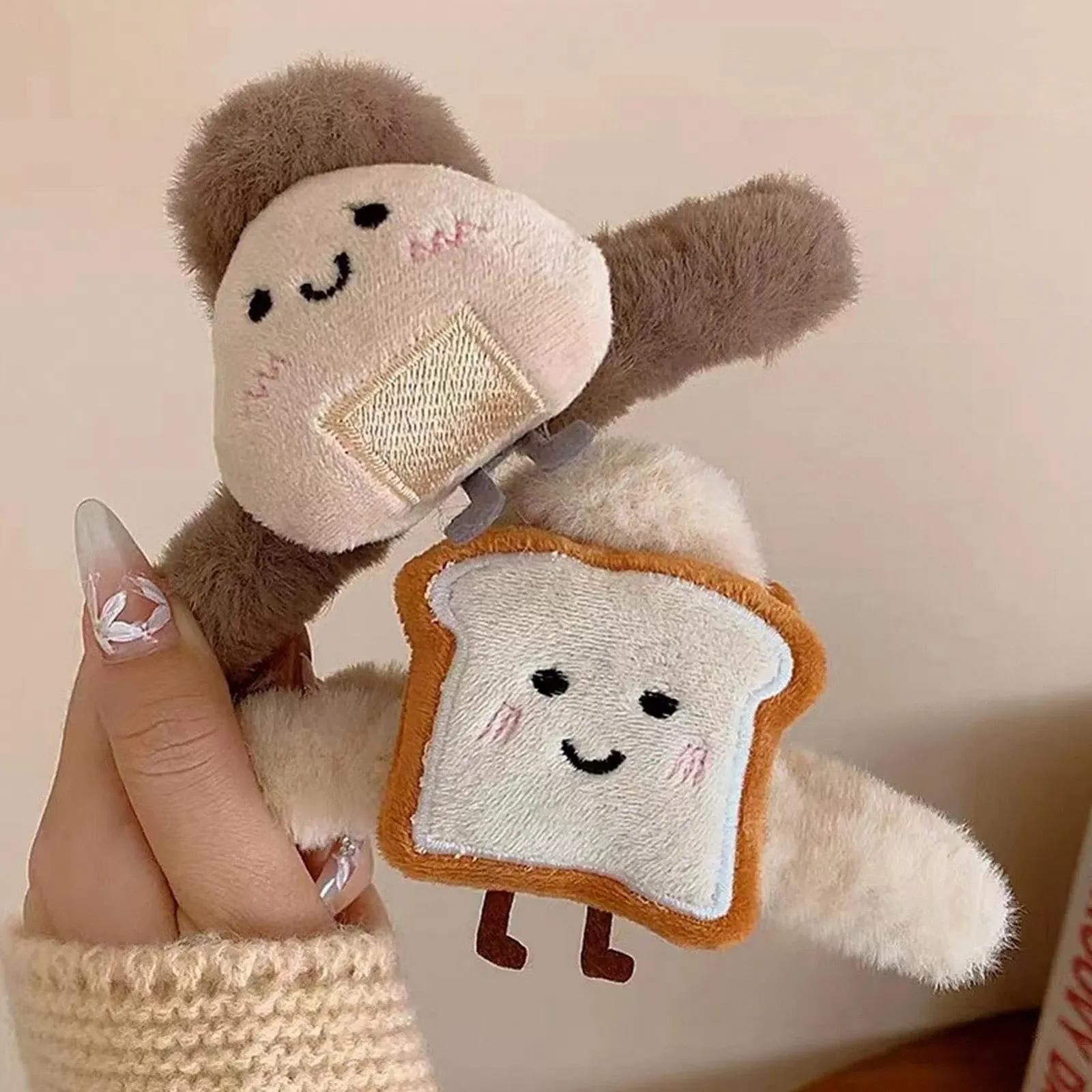 Заколка для волос Whnbuij Мягкая в виде еды - большая нескользящая заколка для волос, модный аксессуар для укладки вьющихся, прямых волос, фото №6 Заколка для волос Whnbuij Мягкая в виде еды - большая нескользящая заколка для волос, модный аксессуар для укладки вьющихся, прямых волос, фото №6