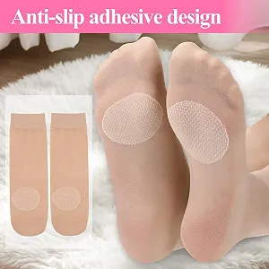 Шкарпетки Жіночі Нейлонові Прозорі з мереживом, 12 пар synthetic.ua - Фото 1