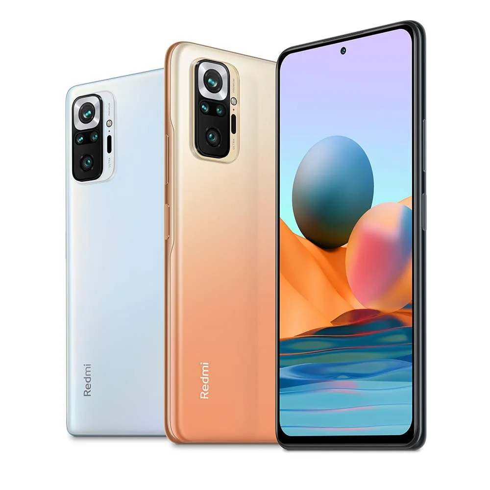 Смартфон XIAOMI Redmi Note 10 Pro 6GB 64GB 6.67" 120 Гц AMOLED 108 Мп 5020 мАг NFC Dual SIM Синій, фото №2 Смартфон XIAOMI Redmi Note 10 Pro 6GB 64GB 6.67" 120 Гц AMOLED 108 Мп 5020 мАг NFC Dual SIM Синій, фото №2
