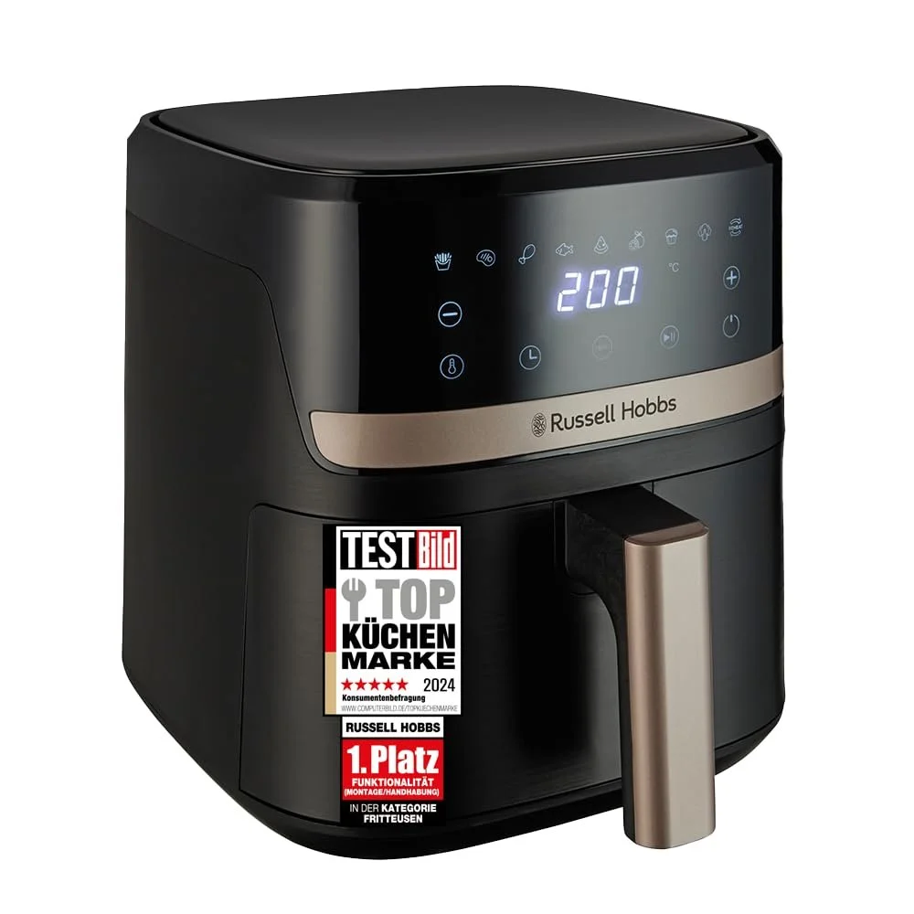 Мультипіч Russell Hobbs SatisFry 27610-56 4.3 л 1300 Вт 9 програм Чорна, фото №1 Мультипіч Russell Hobbs SatisFry 27610-56 4.3 л 1300 Вт 9 програм Чорна, фото №1