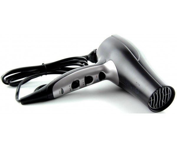 Remington Фен Pro-Air Turbo 2400Вт 3 режими дифузор турмалинова іоніз-я хол обдув чорний, фото №5