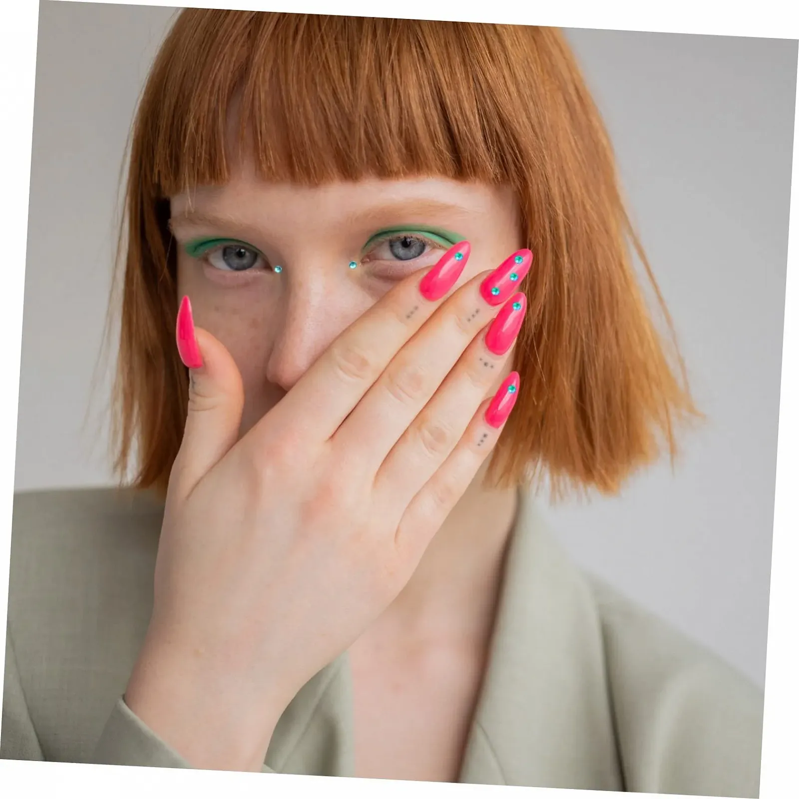 Стрази для нігтів COHEALI 2 набори Кришталеве скло, скляні, фото №7