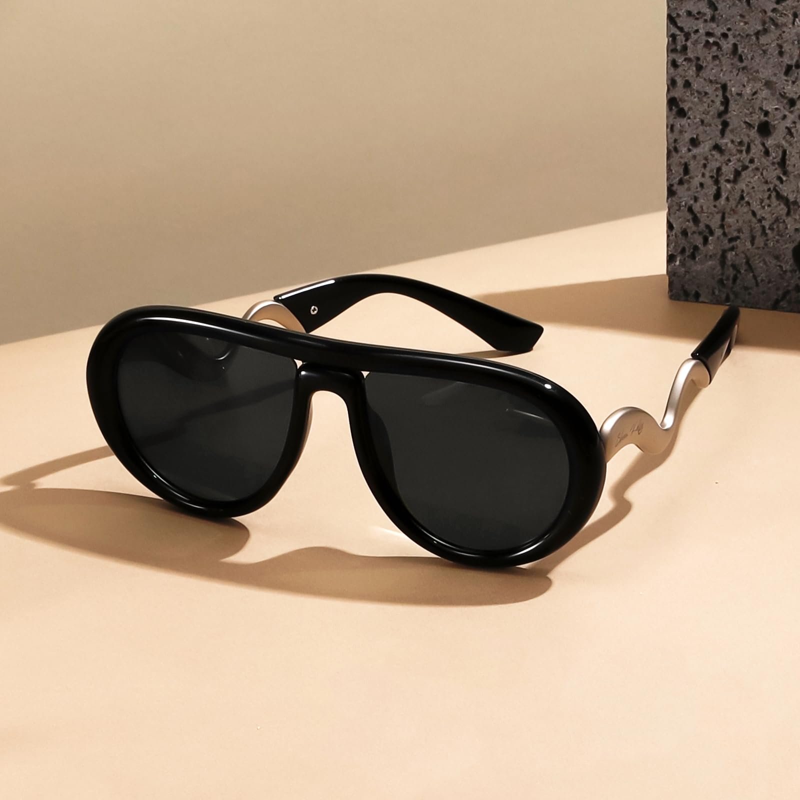 Сонцезахисні окуляри Авіатори SHEEN KELLY Оверсайз Поляризовані, фото №3