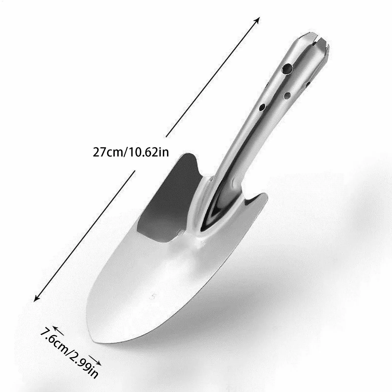 Лопата совковая садовый Mxshc Многофункциональный портативный из нержавеющей стали для копания, рыбалки, кемпинга, фото №4