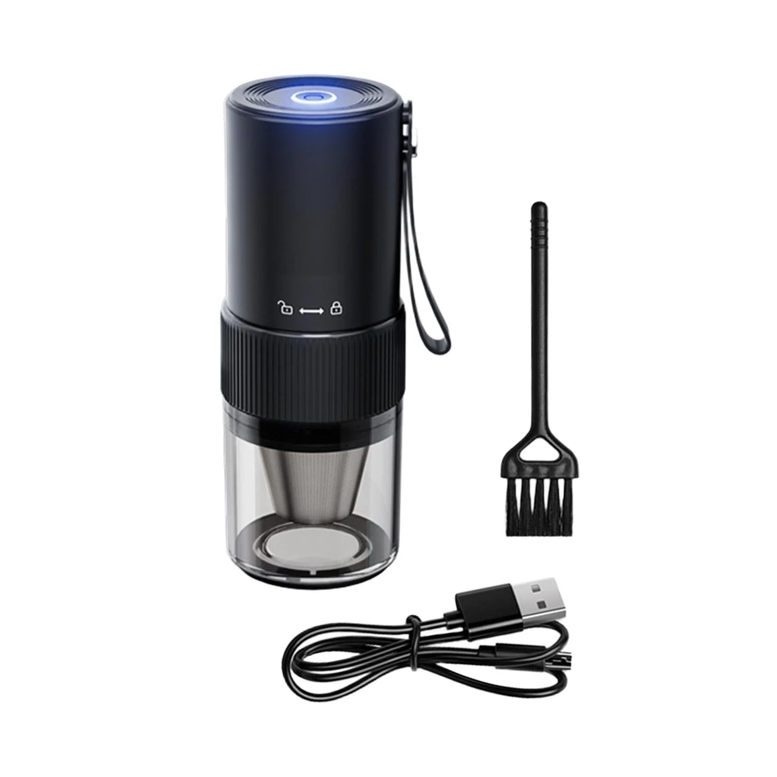 Кофемолка регулируемая для кухни, улицы, офиса, фото №6