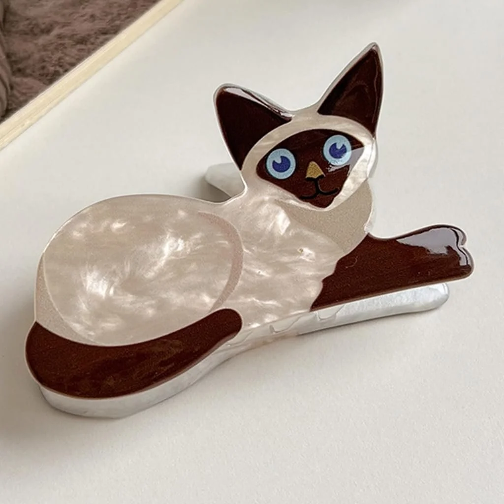 Заколка Yjcnelcr Кошачьи / Собачьи мультики для женщин Девочек хвостик, фото №7