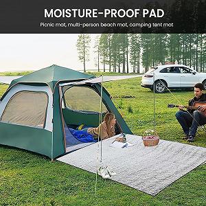 Коврик Camping Aluminum 200 x 200 см synthetic.ua - Фото 1