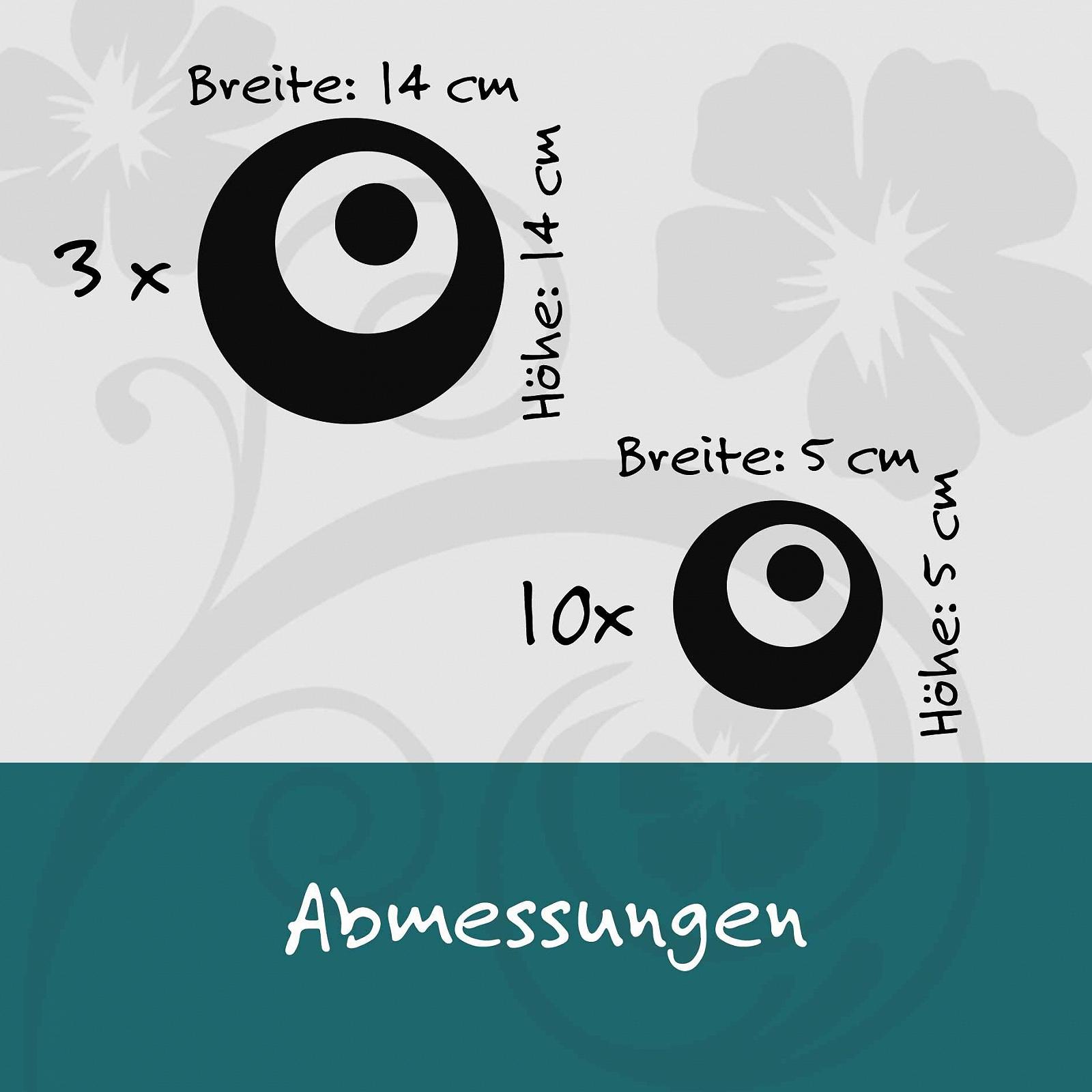 Наклейки для стін kleb-Drauf 13 Retro Dots Помаранчевий глянець, фото №3 Наклейки для стін kleb-Drauf 13 Retro Dots Помаранчевий глянець, фото №3