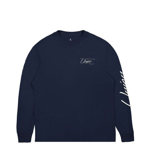 Джемпер Jordan x Union MJ L/S Tee College Navy M, фото №1