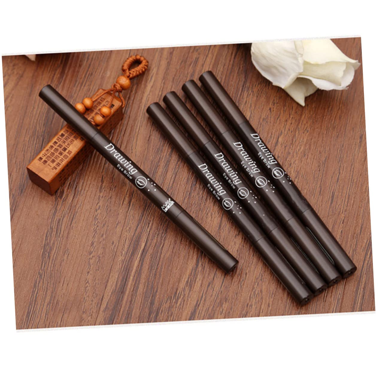 Олівець Minkissy Augenbrauenfüller 2 в 1 Кава Водостійкий, фото №5 Олівець Minkissy Augenbrauenfüller 2 в 1 Кава Водостійкий, фото №5