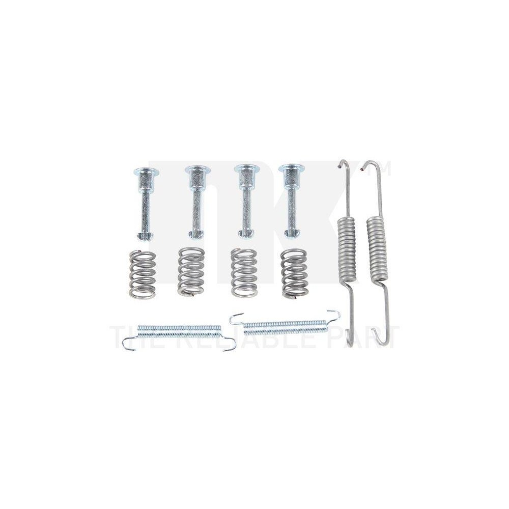 Комплект аксесуарів, колодки стоянкового гальма NK 7937690 для PEUGEOT задня вісь, фото №1