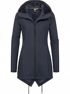 Короткая куртка софтшелл Ragwear Wingi YOUMODO Женская с очень теплой флисовой подкладкой - Фото 1