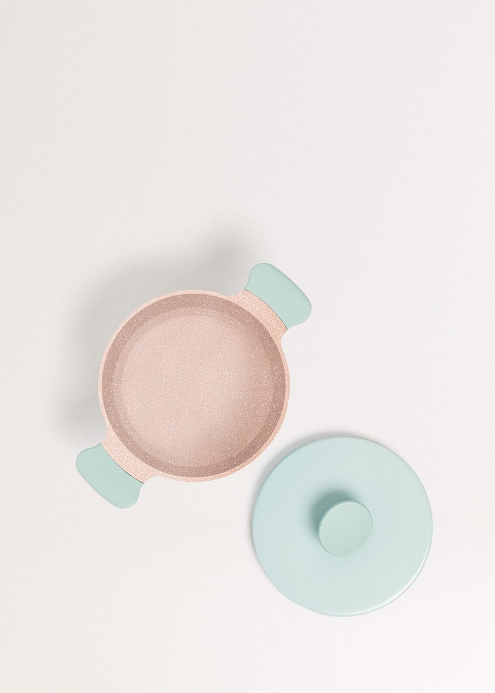 Кастрюля CREATE Studio 24 см литой алюминий синие бакелитовые ручки антипригарное покрытие, фото №2 Кастрюля CREATE Studio 24 см литой алюминий синие бакелитовые ручки антипригарное покрытие, фото №2