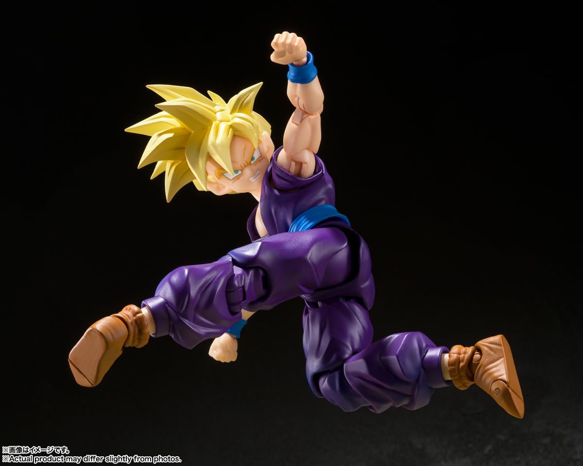 Фігурка Action Dragon Ball Z Super Saiyan Son Gohan Bandai Spirits S.H.Figuarts, фото №9