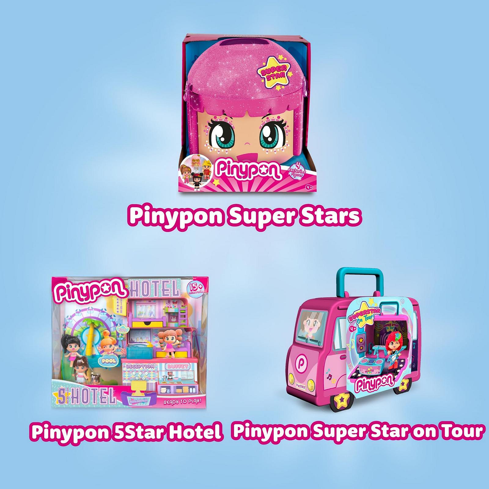 Фигурки Pinypon Super Star Exclusive Edition, 4 шт., фото №7
