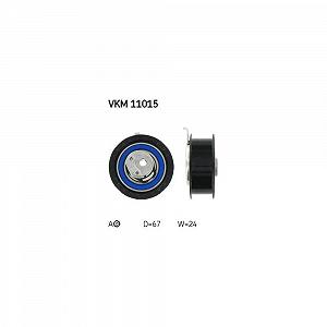 Ролик натяжителя ремня ГРМ SKF VKM 11015 для AUDI SEAT VW левый - Фото 1