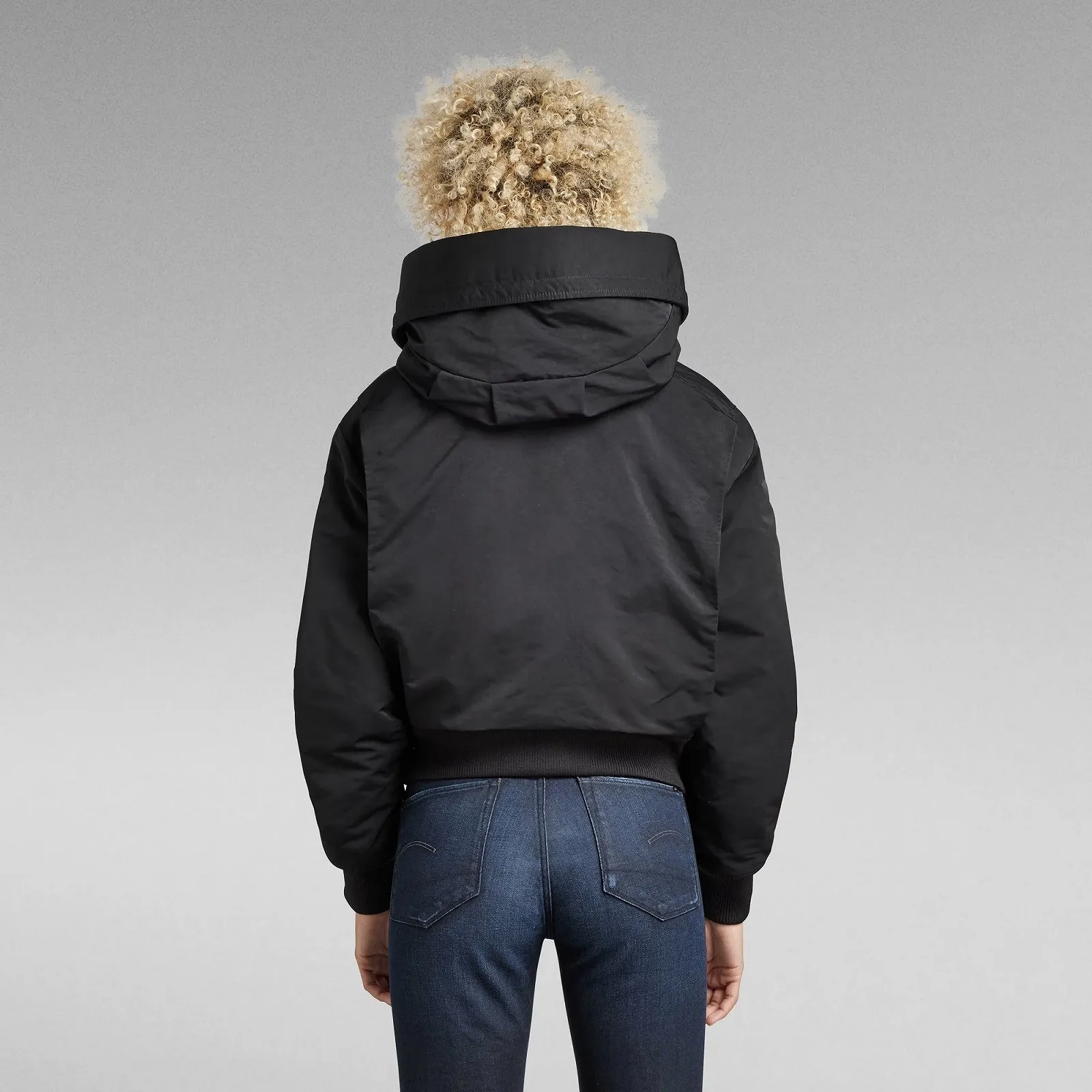 Жіноча куртка G‑Star Hooded Bomber Loose Fit - S, фото №3