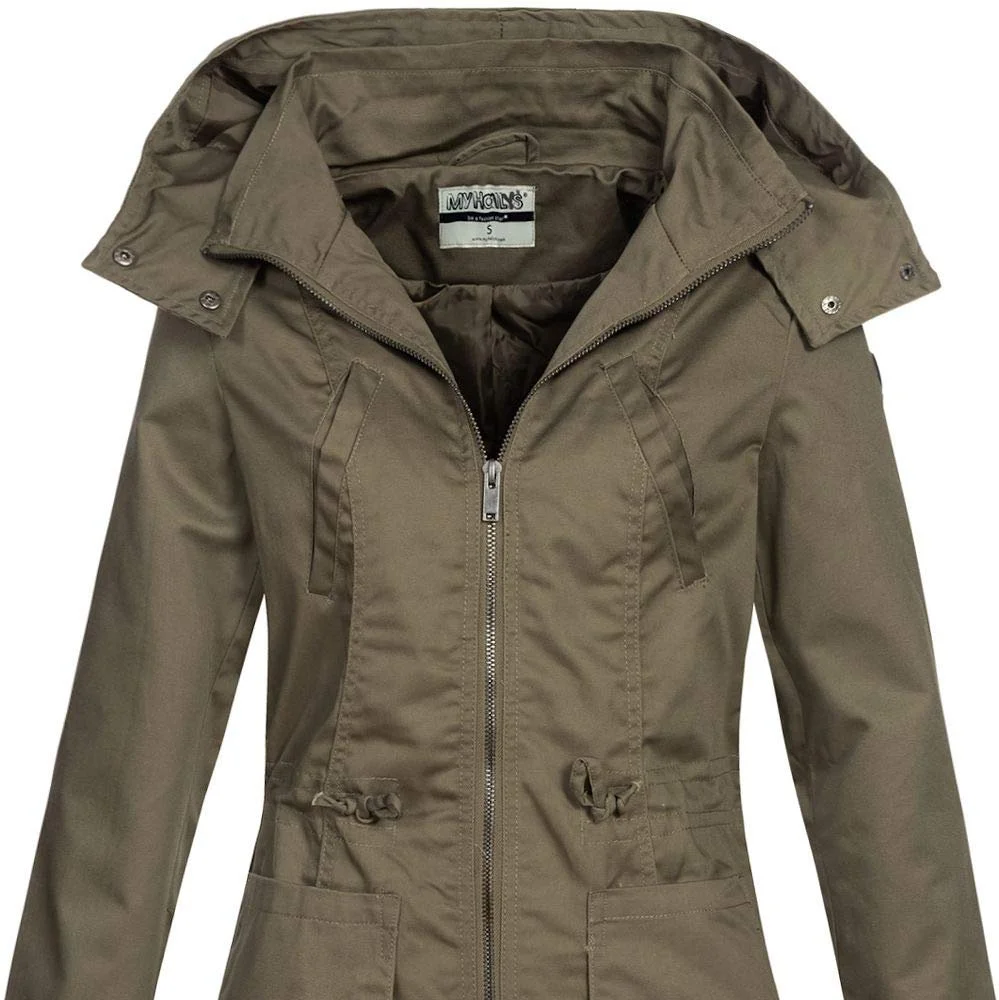 Жіноча перехідна парка Hailys Sonja з капюшоном, фото №3