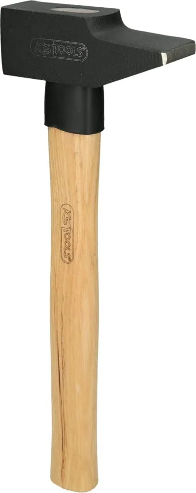 Молоток слюсарний KS Tools 142.1100 французька форма з ясеневою рукояткою 1000 г, фото №4