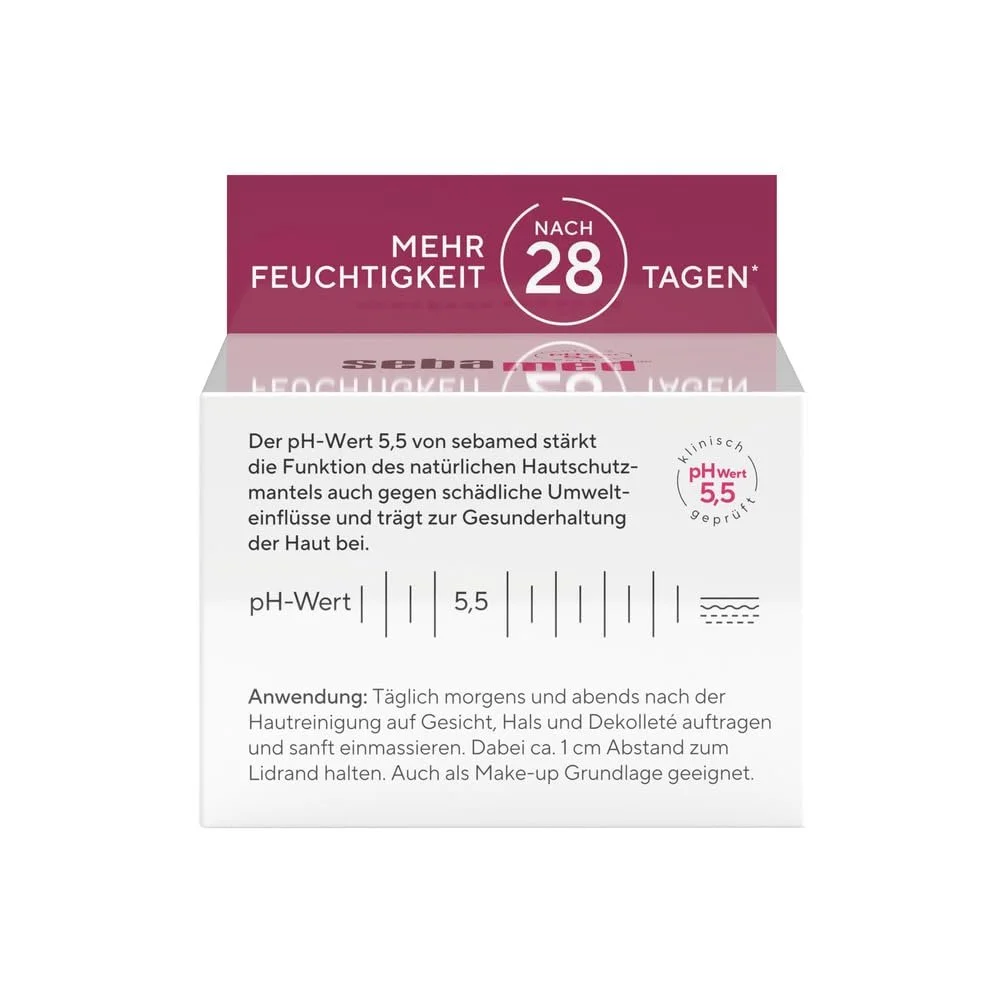 Денний крем SEBAMED Anti-Ageing Builder проти зморшок з Q10 та гіалуроновим комплексом 50 мл, фото №3