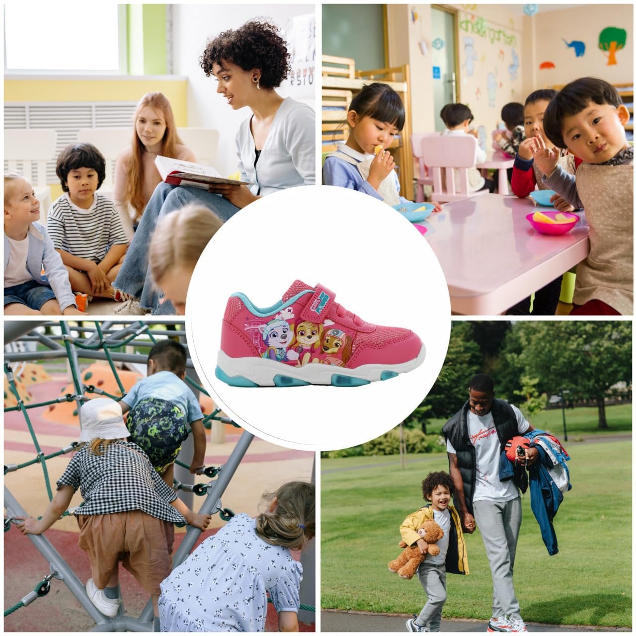 Кроссовки Leomil Paw Patrol для девочек, детская Кроссовки с блестками, идеально подходит для школы и отдыха, фото №2 Кроссовки Leomil Paw Patrol для девочек, детская Кроссовки с блестками, идеально подходит для школы и отдыха, фото №2