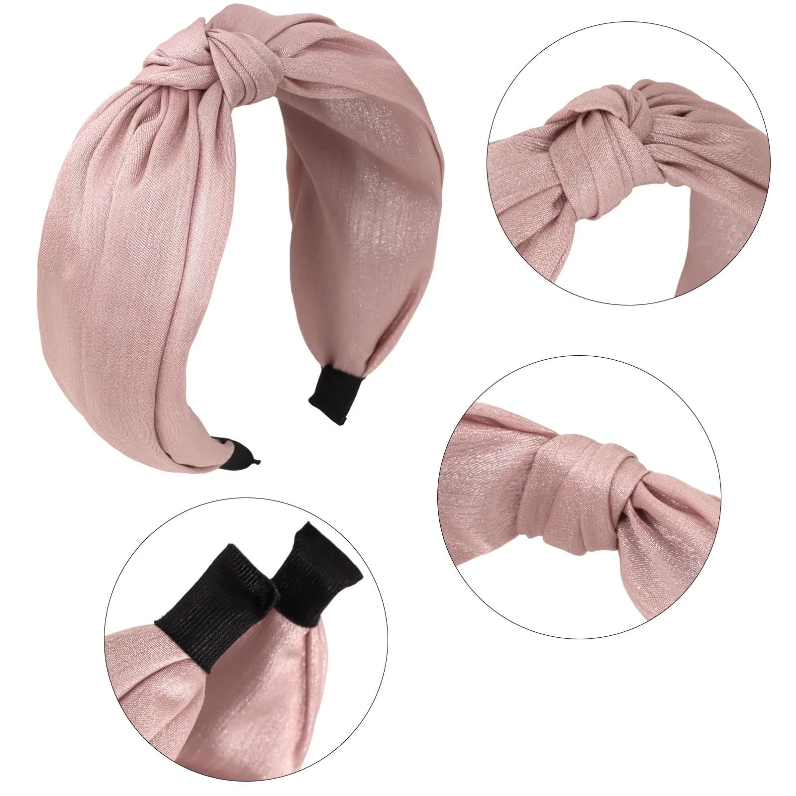 Набір жіночих пов'язок на голову, широка, фото №4 Набір жіночих пов'язок на голову, широка, фото №4