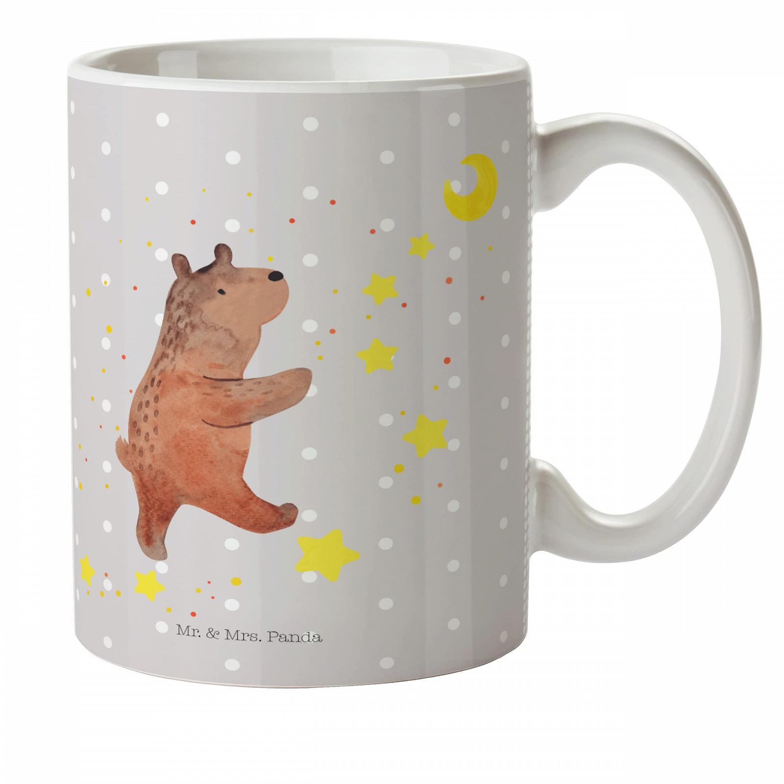 Кружка Mr. & Mrs. Panda Детская Медвежьи мечты Пластиковая, фото №1
