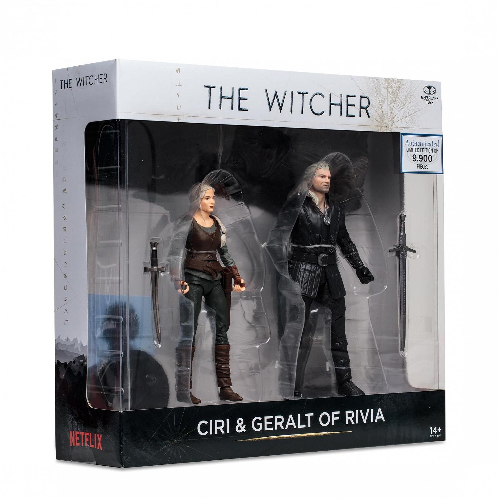 Фигурка McFarlane Ведьмак Геральт и Цири (3-й сезон Netflix) 18 см, фото №12