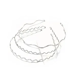 Набор металлических обручей для волос 3 шт. - Фото 1