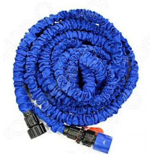 Шланг для полива X HOSE 30 м с распылителем садовый поливочный сада СИНИЙ, фото №4 Шланг для полива X HOSE 30 м с распылителем садовый поливочный сада СИНИЙ, фото №4