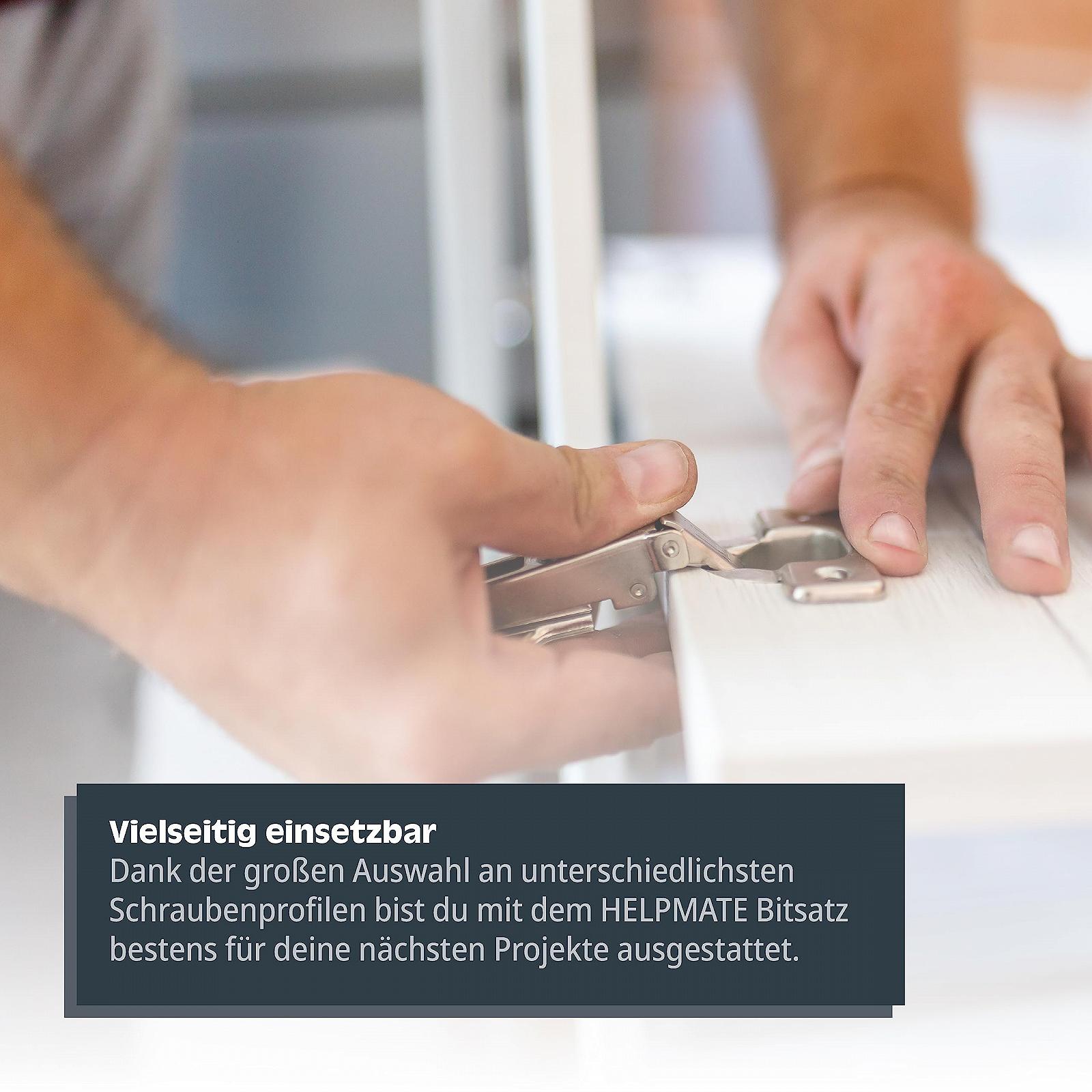 Набір HELPMATE 29 штук Хромованадієва сталь Магнітотримач біти з храповим викрутковим механізмом і Т-подібною рукояткою, фото №5 Набір HELPMATE 29 штук Хромованадієва сталь Магнітотримач біти з храповим викрутковим механізмом і Т-подібною рукояткою, фото №5